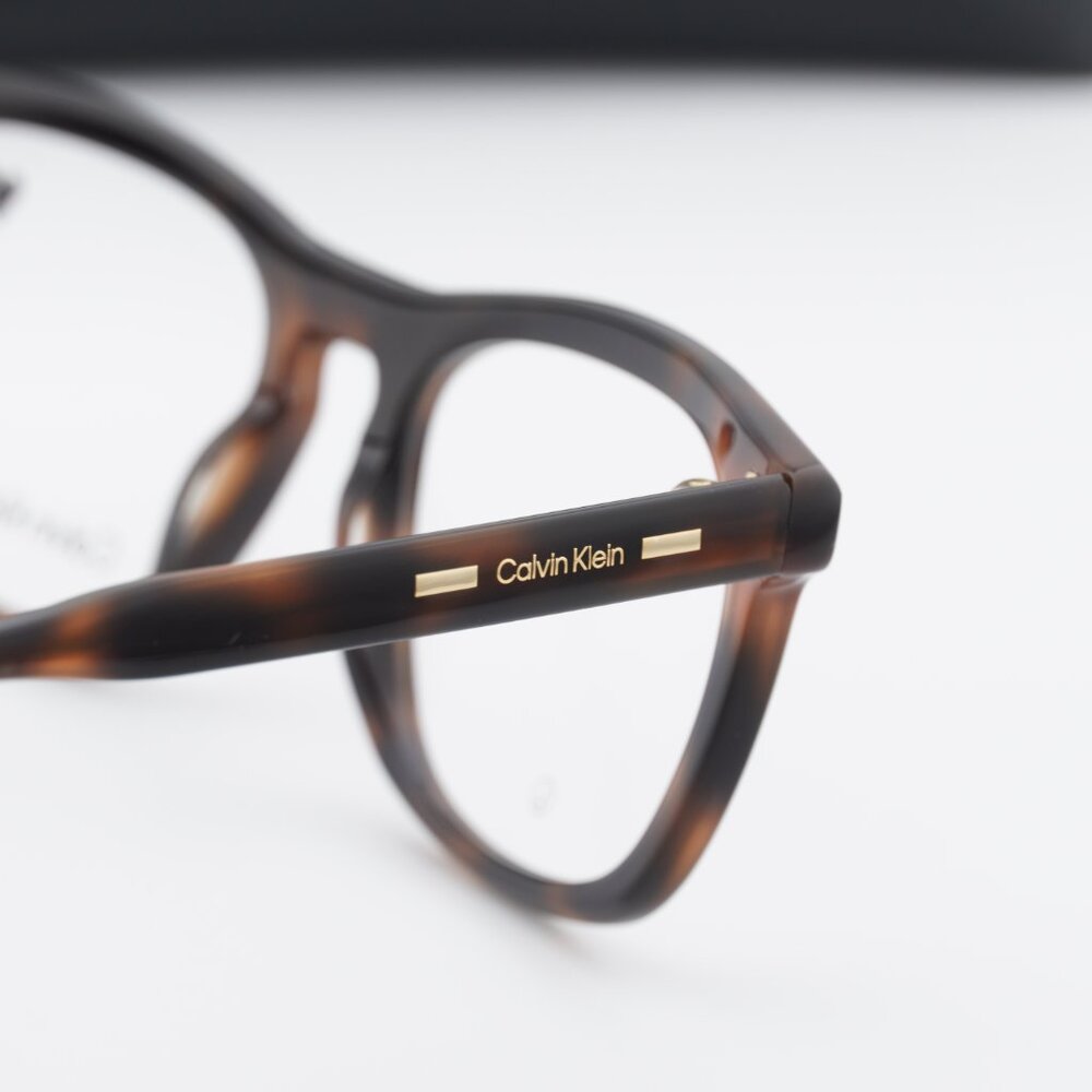 Calvin Klein CK24515 240 Square Eyeglasses 52mm - Havana - Picture 9 of 10